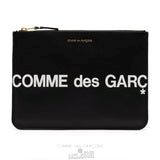 Comme Des Garcons CDG Huge Logo Wallet - SA5100HL Huge Logo Schwarz | 78164-LHFD