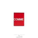 Comme Des Garcons CDG Huge Logo Wallet - SA0641HL Huge Logo Rot | 87354-TLEP