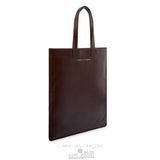 Comme Des Garcons CDG Klassische Tote Bag - SA9002 Classic Plain Braun | 06534-MBVN
