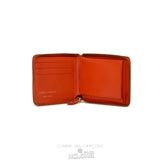 Comme Des Garcons CDG Klassische Wallet - SA7100 Colour Plain Orange | 09521-DQUR