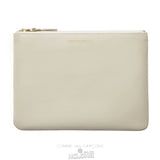 Comme Des Garcons CDG Klassische Wallet - SA5100 Classic Plain Weiß | 23560-SZQF