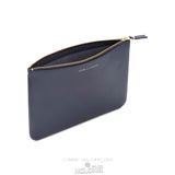 Comme Des Garcons CDG Klassische Wallet - SA5100 Navy & Bottle Green Navy | 36217-RFYO
