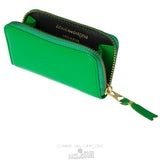 Comme Des Garcons CDG Klassische Wallet - SA410X Colour Plain Grün | 42936-WFMS