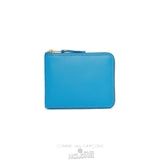 Comme Des Garcons CDG Klassische Wallet - SA7100 Colour Plain Blau | 53264-KTEU