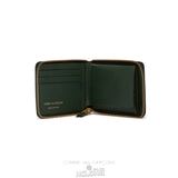 Comme Des Garcons CDG Klassische Wallet - SA7100 Navy & Bottle Green Grün | 65304-FZQK