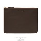 Comme Des Garcons CDG Klassische Wallet - SA5100 Classic Plain Braun | 65912-QARN