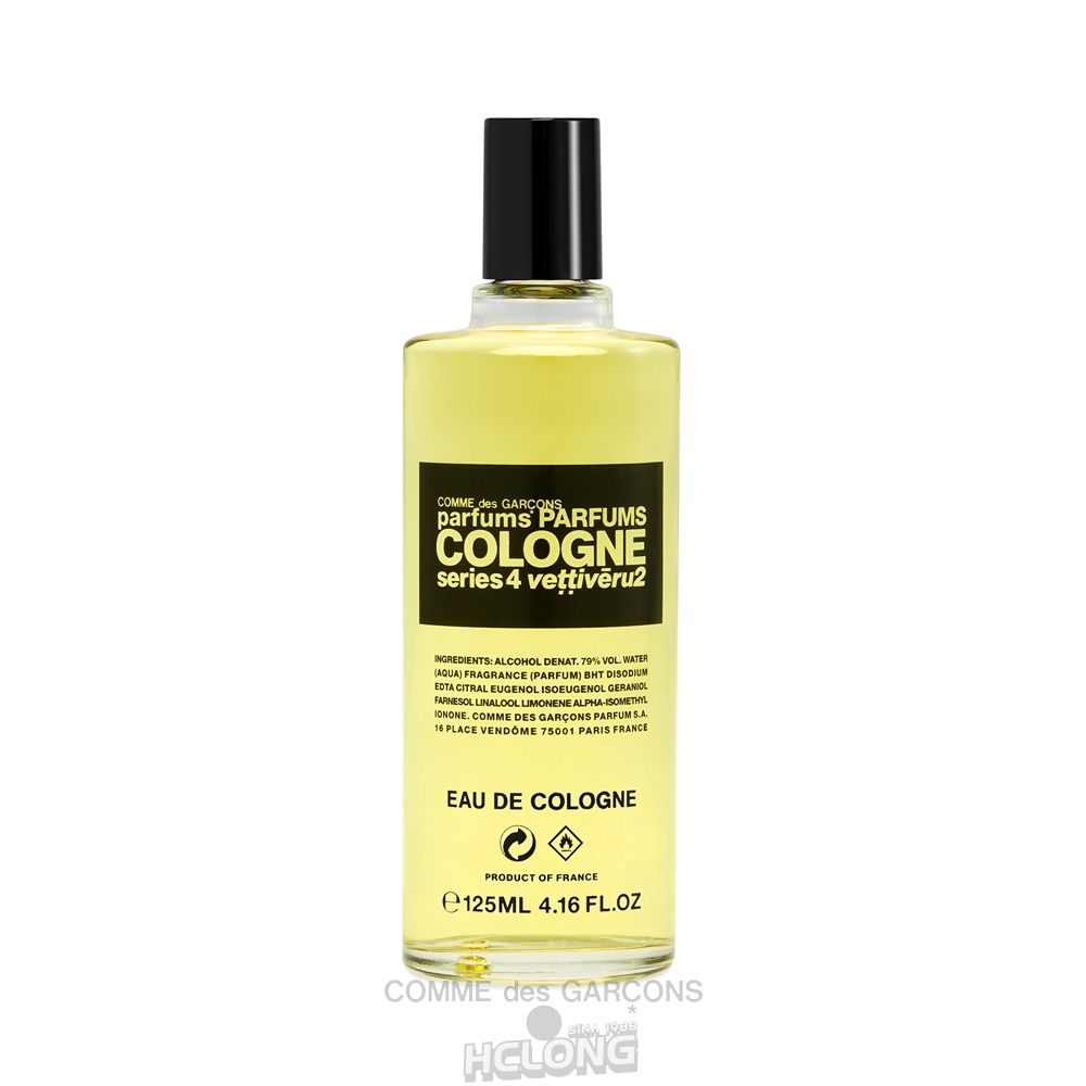Comme Des Garcons CDG Parfum - Cologne Series 4: Vettiveru2 Eau de Cologne (125ml) CDG Parfum | 02873-HOUK