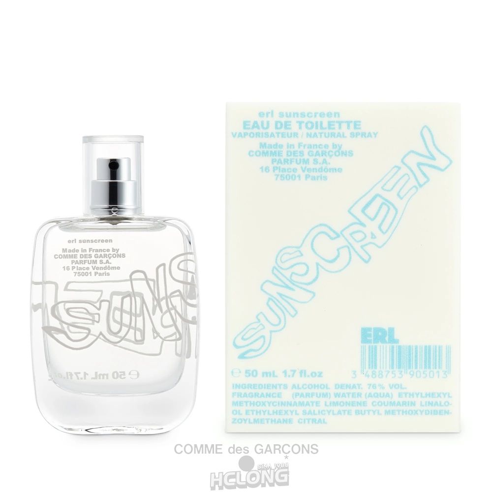 Comme Des Garcons CDG Parfum - ERL SUNSCREEN Limited Edition Eau De Toilette - (50ml) CDG Parfum | 07851-BKMI