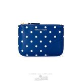 Comme Des Garcons CDG Polka Dot Wallet - SA8100PD Polka Dots Printed Blau | 68390-OWSL