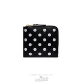 Comme Des Garcons CDG Polka Dot Wallet - SA3100PD Polka Dots Printed Schwarz | 89367-NXMJ