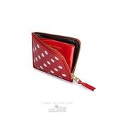 Comme Des Garcons CDG Polka Dot Wallet - SA3100PD Polka Dots Printed Rot | 96325-GQFN