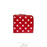Comme Des Garcons CDG Polka Dot Wallet - SA3100PD Polka Dots Printed Rot | 96325-GQFN