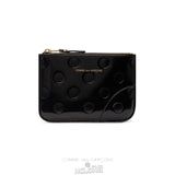 Comme Des Garcons CDG Polka Dots Embossed Wallet - SA8100NE Polka Dots Embossed Schwarz | 91745-PVMO