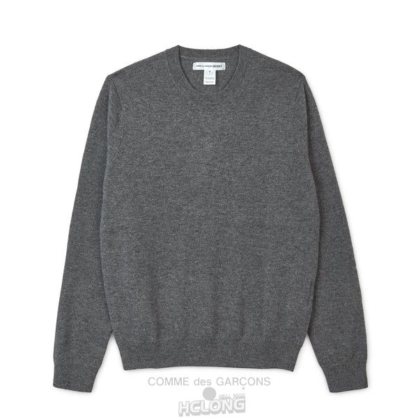 Comme Des Garcons CDG Shirt Forever / FZ-N108-PER-3 / Pullover Crew Neck Strickwaren Grau | 10375-YNZE