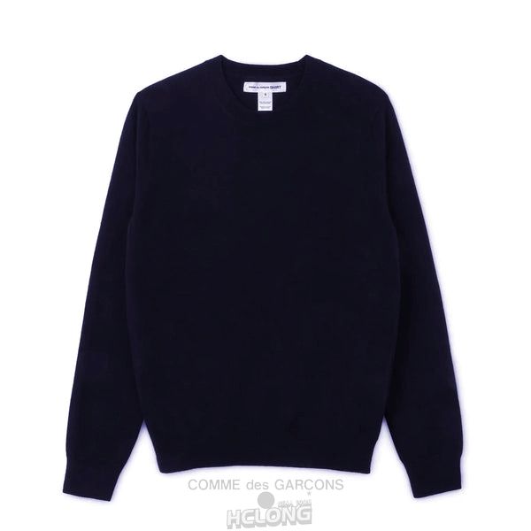 Comme Des Garcons CDG Shirt Forever / FZ-N108-PER-2 / Pullover Crew neck Strickwaren Navy | 42319-XAYJ