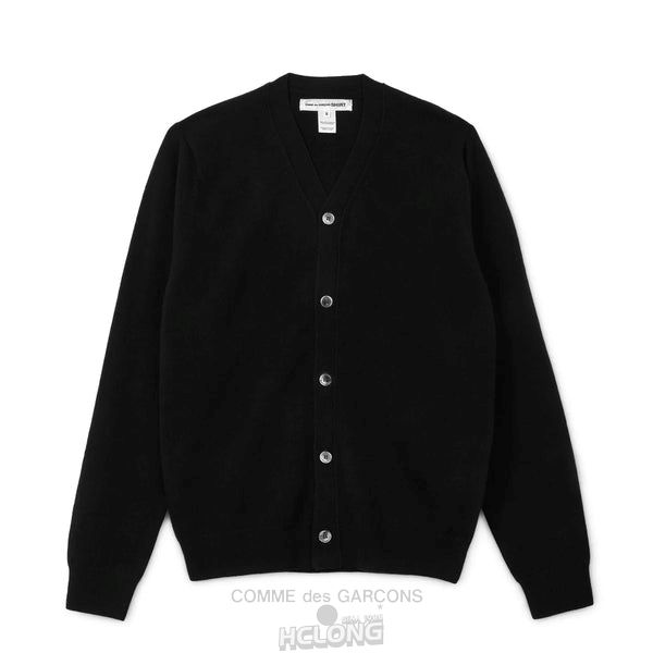 Comme Des Garcons CDG Shirt Forever / FZ-N105-PER-1 / Cardigan V-neck Strickwaren Schwarz | 68540-BEGJ