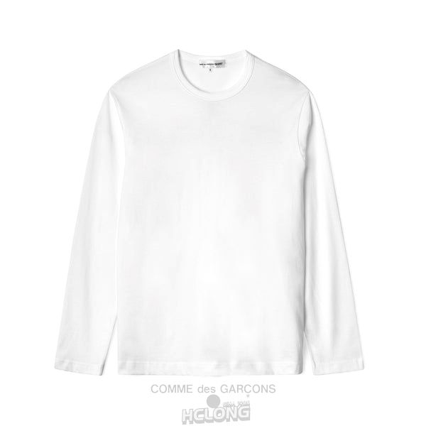 Comme Des Garcons CDG Shirt Forever / FZ-T001-PER-4 / L/S T-Shirt Long Sleeve Weiß | 96387-FRVU