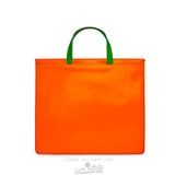 Comme Des Garcons CDG Super Fluo Tote Bag - SA9000SF Super Fluo Blue/Orange | 40971-XKTU