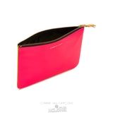 Comme Des Garcons CDG Super Fluo Wallet - SA5100SF Super Fluo Pink/Yellow | 05382-XOTV