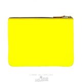 Comme Des Garcons CDG Super Fluo Wallet - SA5100SF Super Fluo Pink/Yellow | 05382-XOTV