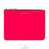 Comme Des Garcons CDG Super Fluo Wallet - SA5100SF Super Fluo Pink/Yellow | 05382-XOTV