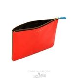 Comme Des Garcons CDG Super Fluo Wallet - SA5100SF Super Fluo Green/Orange | 25798-RHWV