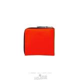 Comme Des Garcons CDG Super Fluo Wallet - SA3100SF Super Fluo Green/Orange | 32679-PWAV