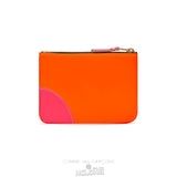 Comme Des Garcons CDG Super Fluo Wallet - SA8100SF Super Fluo Orange | 47952-TEGS