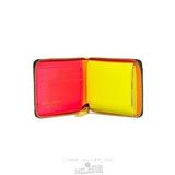 Comme Des Garcons CDG Super Fluo Wallet - SA7100SF Super Fluo Hellorange | 56842-WLKO