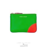Comme Des Garcons CDG Super Fluo Wallet - SA8100SF Super Fluo Blue/Green | 63489-EDAU