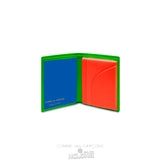 Comme Des Garcons CDG Super Fluo Wallet - SA0641SF Super Fluo Green/Orange | 79625-DJQM