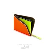Comme Des Garcons CDG Super Fluo Wallet - SA3100SF Super Fluo Hell | 86023-EPLH
