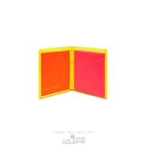 Comme Des Garcons CDG Super Fluo Wallet - SA0641SF Super Fluo Orange | 87931-PYRW