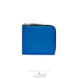 Comme Des Garcons CDG Super Fluo Wallet - SA3100SF Super Fluo Orange/Blue | 90745-QGDS