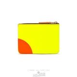 Comme Des Garcons CDG Super Fluo Wallet - SA8100SF Super Fluo Pink/Yellow | 92853-ESNK