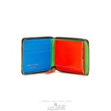 Comme Des Garcons CDG Super Fluo Wallet - SA7100SF Super Fluo Grün | 96274-WVAS