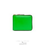 Comme Des Garcons CDG Super Fluo Wallet - SA7100SF Super Fluo Grün | 96274-WVAS