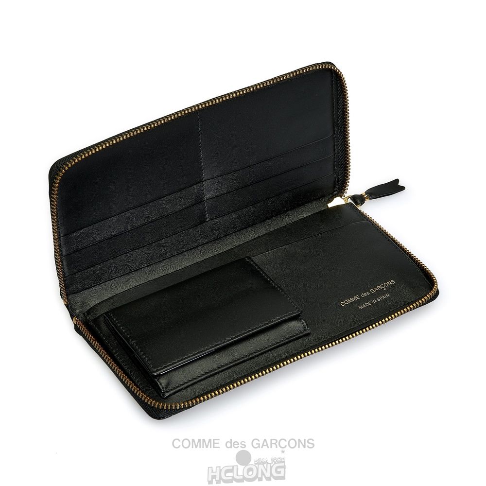 Comme Des Garcons CDG Wallet - Brick Wallet - SA0110BK Brick Schwarz | 86325-QAFY