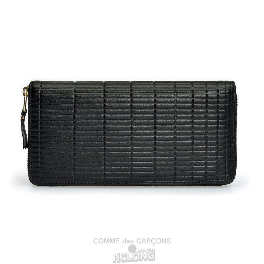 Comme Des Garcons CDG Wallet - Brick Wallet - SA0110BK Brick Schwarz | 86325-QAFY