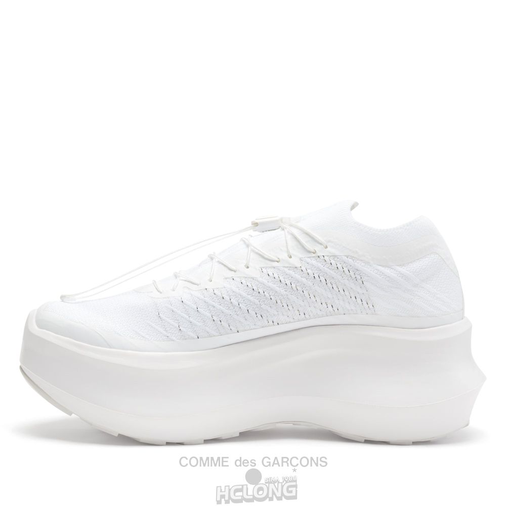 Comme Des Garcons Comme des Garçons - Salomon Pulsar Plattform CDG x Salomon Weiß | 97035-HEFI