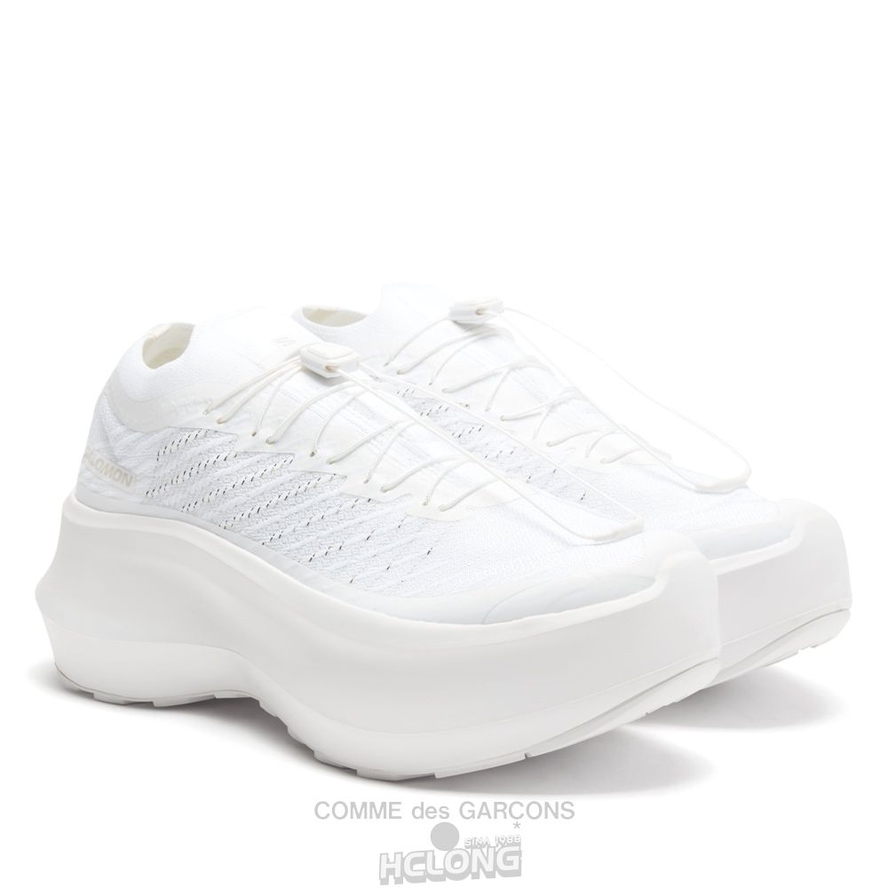 Comme Des Garcons Comme des Garçons - Salomon Pulsar Plattform CDG x Salomon Weiß | 97035-HEFI