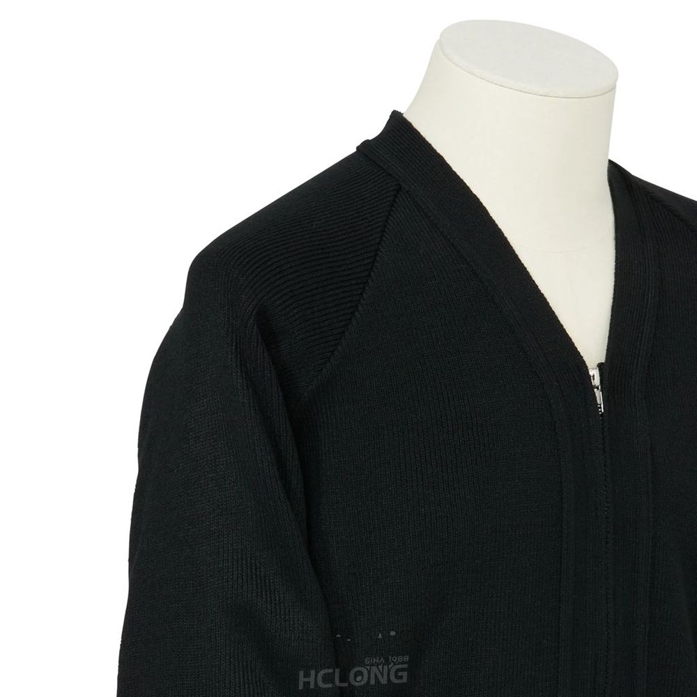 Comme Des Garcons HD x Lochaven Zip Cardigan Oberbekleidung Schwarz | 61895-PBYK