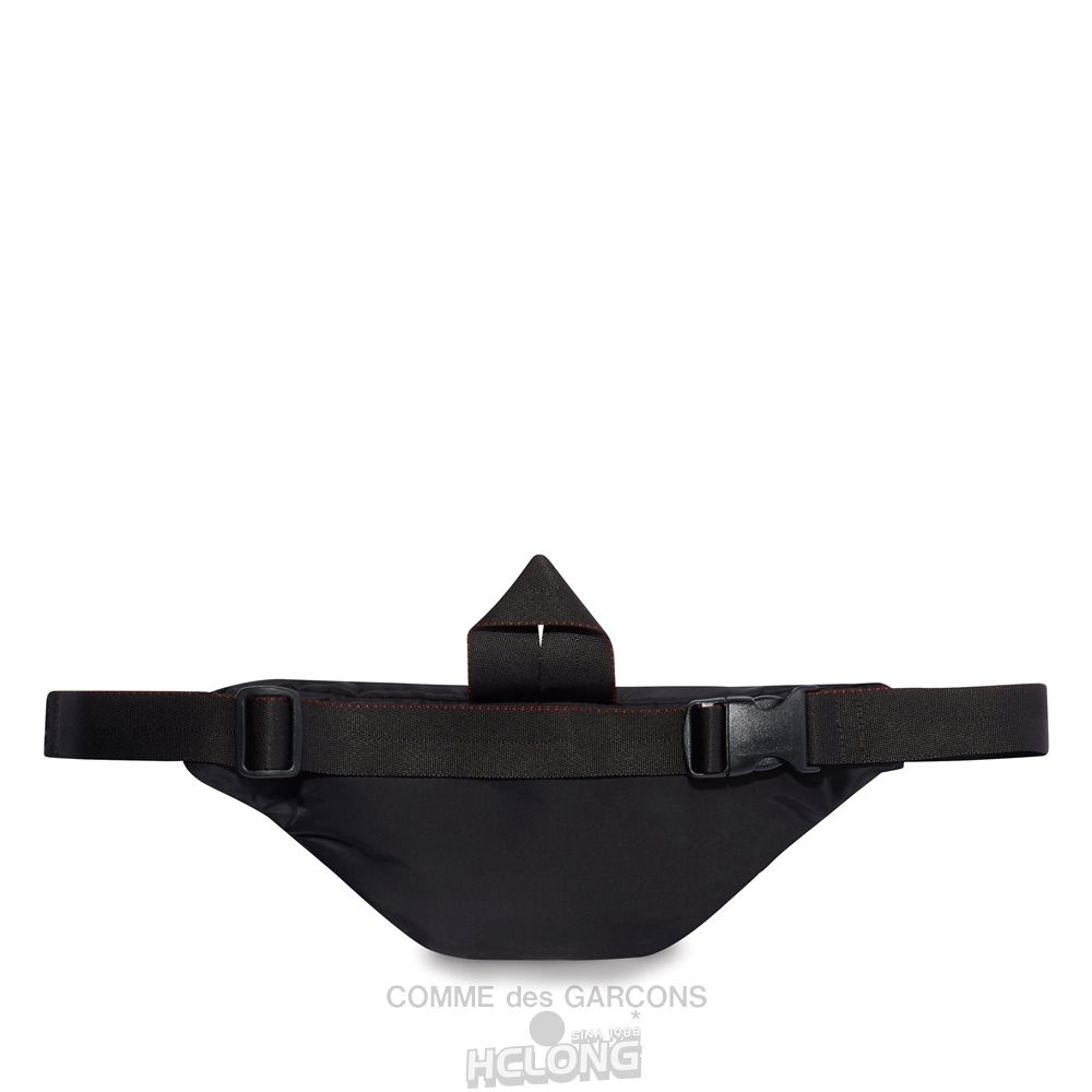 Comme Des Garcons Homme - Nylon Twill Crossbody Bag Tasche Schwarz | 68204-QNXY