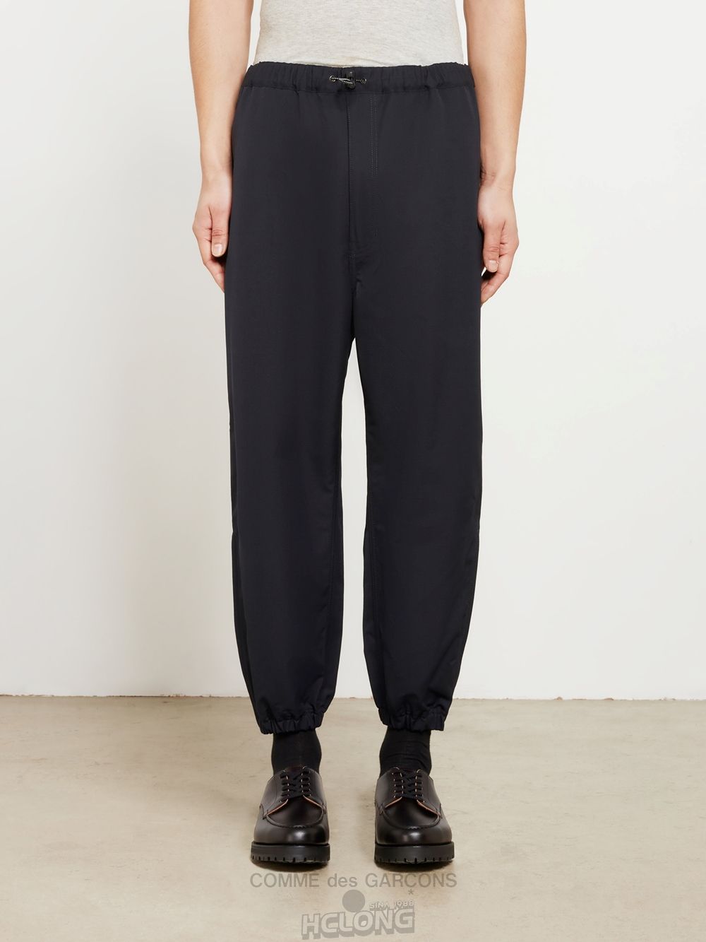 Comme Des Garcons Homme - Wolle Mohair Pants Hose Navy | 23756-PLOQ
