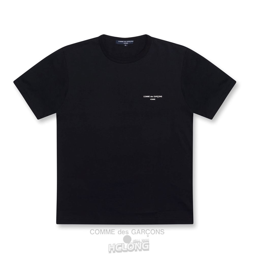 Comme Des Garcons Homme – T-Shirt Short Sleeve Schwarz | 04627-OSMG