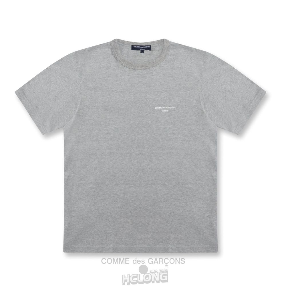 Comme Des Garcons Homme – T-Shirt Short Sleeve Grau | 21407-VOKL