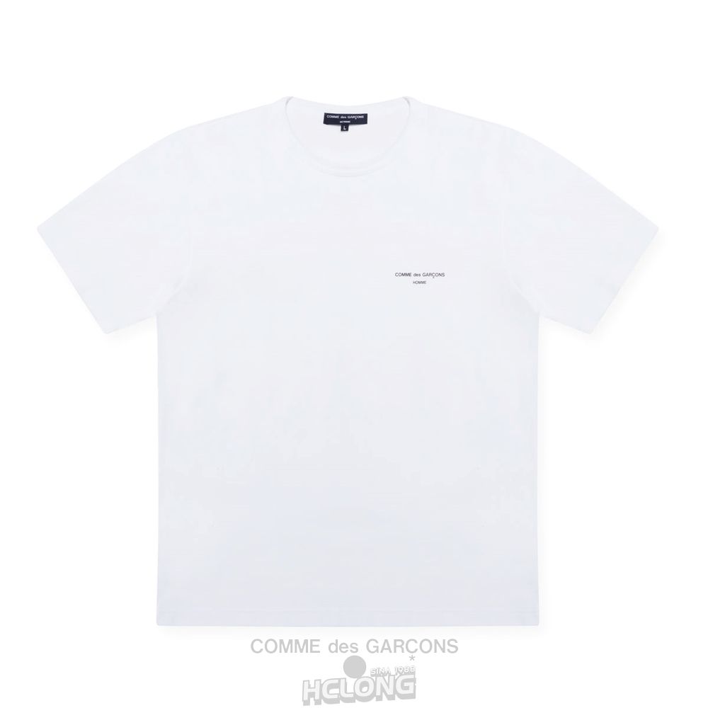 Comme Des Garcons Homme – T-Shirt Short Sleeve Weiß | 30756-DNZR