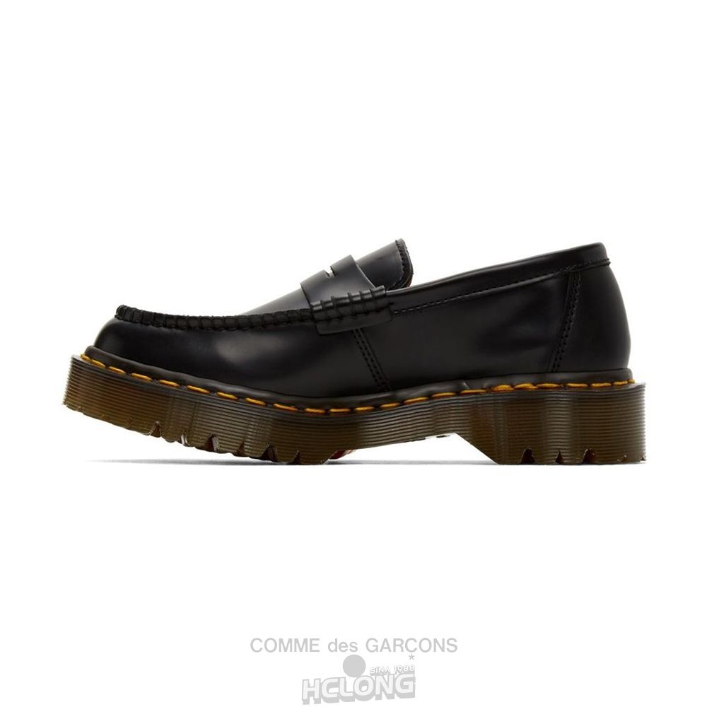 Comme Des Garcons TEIBAN KICHU CDG CDG x Dr Martens Penton Bex Loafer CDG x Dr. Martens Schwarz | 37698-KEFM