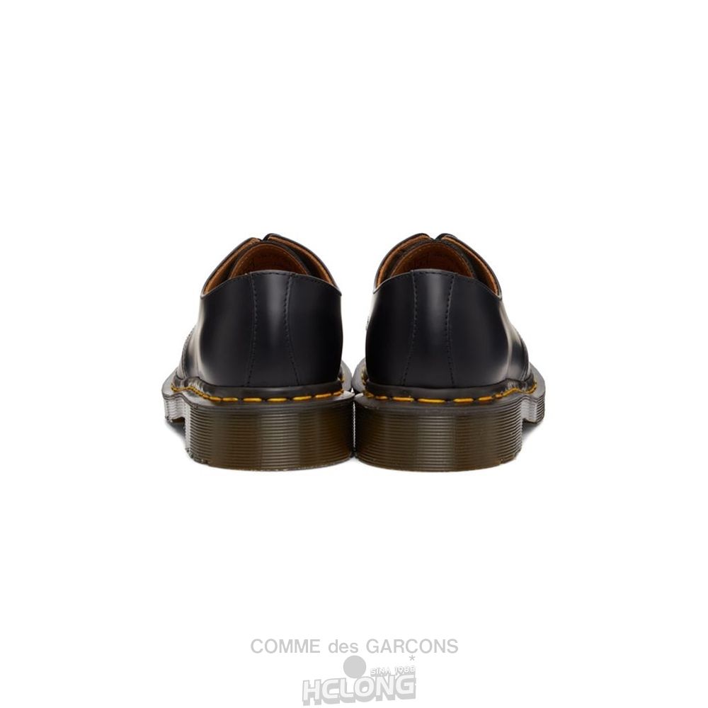 Comme Des Garcons TEIBAN KICHU (HOMME DEUX) HDTB x Dr Martens 3 Hole with Stitched Cap DFK102W20 CDG x Dr. Martens Schwarz | 07615-PNTO