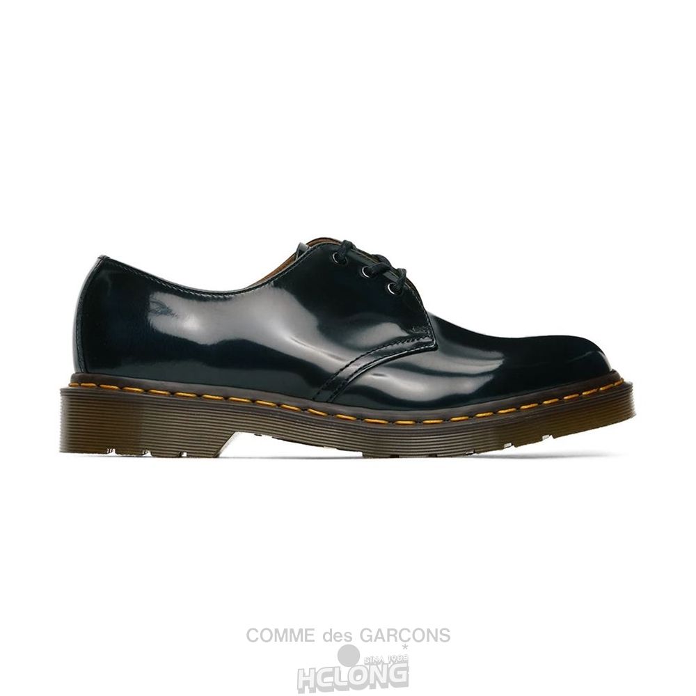 Comme Des Garcons TEIBAN KICHU (HOMME DEUX) HDTB x Dr Martens Steer Glass Leder DJK101 CDG x Dr. Martens Navy | 84190-JDTL